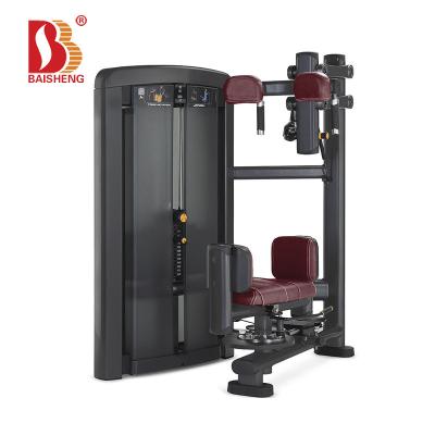 China 50*100*3.0mm oval steel tube BS-AN-3021 gym fitness torso rotation machine gym equipment trade names for fitness center for sale