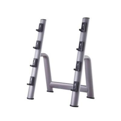 China 50*100*3.0mm Oval Tube 4 PCS Small Floor Fitness Equipment Equipment Barbell Rack Steel Barbell Storage for sale