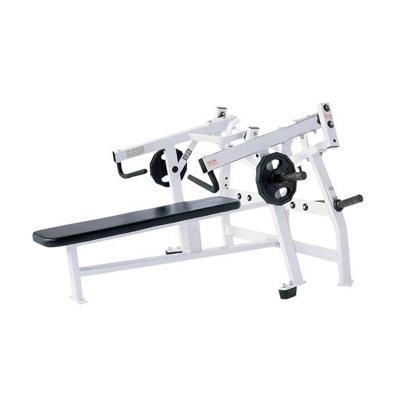 China 40*80*3.0mm Square Pipe Plate Loaded Commercial Fitness Equipment Horizontal Strength Hammer Bench for sale