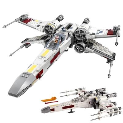 China X-Wing Eco-friendly Material Fighter Building Block Compatible Toys 75301 Construction Kit Model For Children for sale