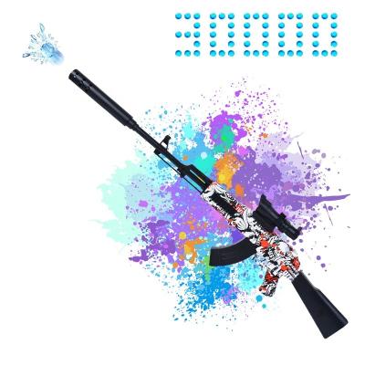 China Electric Jelly Blasters Gun Eco-Friendly AK47 Gel Ball Launchers Water Safety Version Extended Bead Shooter for sale