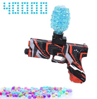 China Amazon New Product Non-Toxic Eco-friendly Toy Splatter Ball Gun Gel Gun Shooting Machine Pistal Splatter Gel Gun with Water Bullets 40000pcs Toy Pistol Gun for sale