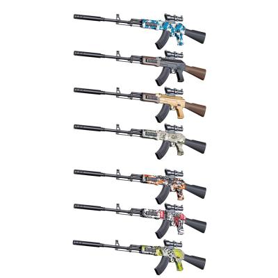 China Shooting Playing Games Customized Color AK47 Sniper Rifle Plastic Pellet Airsoft Water Gel Ball Blaster Adult Electric Outdoor Toy Gun for sale