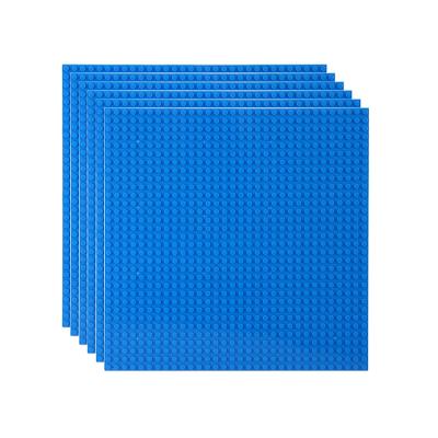 China Toy Factory Price Sale Blue Building Base Plate Learner Toy Base Plate Building Blocks for sale