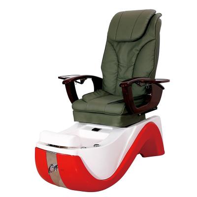 China Luxury PU cover pedicure spa massage chair for nail salon pedicure chair SP-9011 for sale