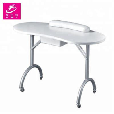 China Popular hot sale hair salon manicure nail table for sale