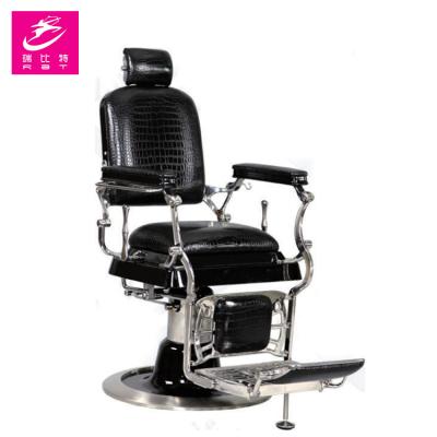 China Salon Furniture Luxury Hairdressing Barber Unit Portable Barber Chair for sale