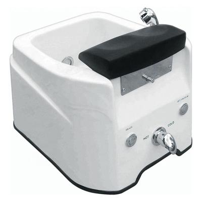 China SP-9128 Factory Price Beauty Pedicure Spa Basin Fiberglass Foot Spa Multifunctional Foot Spa Sink for sale