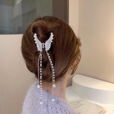 China ALLOY Fashion Women Korean Hair Clips Claw Sliver Gold Rhinestone Hair Clips Hair Accessories for sale