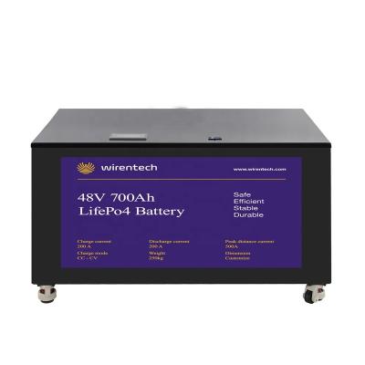 China Residential lithium battery 700ah 48v 700Ah farm villar storage battery for sale