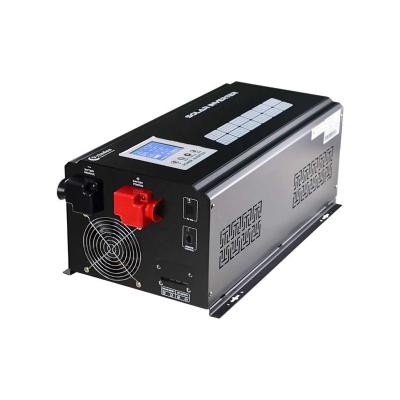 China 12v rv pure sine wave to 120v 60HZ 3kw rv inverter 3000w hybrid generator with mppt for sale