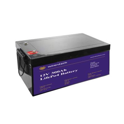 China RV deep cycle 12v 300ah lead acid battery 300ah lithium battery for apartment for sale