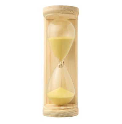 China Sauna Clock Timer Sand Timer Switch Wood and Glass Use 15 Minutes for sale