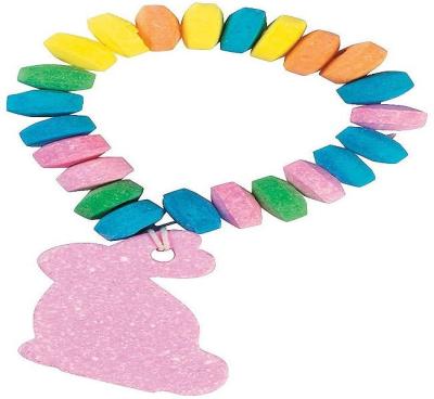 China Glucose Candy Bracelets Tabletop Candy With Watch With Colored Beads Individually Wrapped Candy Necklaces OEM Available for sale