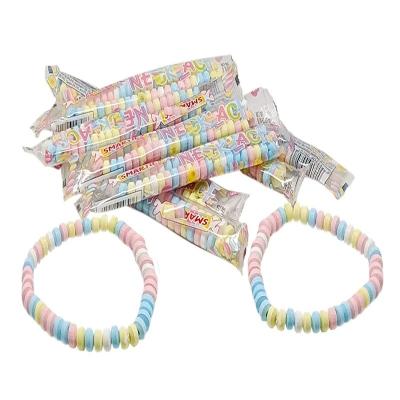 China Natural Candy Necklace - Pack of 15 Colorful Fruity Chewables for party favors, cake decorations, novelty supplies or treats for sale