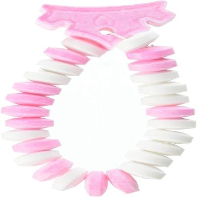 China 12g/pc natural candy bracelets with crown charm 20pcs/box with tattoos for sale