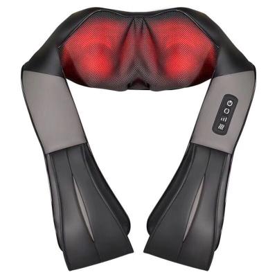 China Deep Body Huangtai Health Care Shiatsu Shiatsu Kneading Electric Neck Massager With Heat for sale