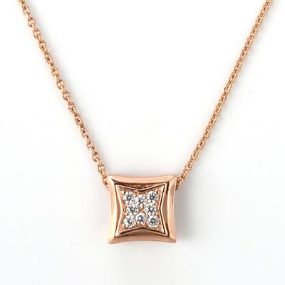 China Fashion String Casual/Sporty Hot Selling Minimalist Jewelry Rose Gold Necklace For Women for sale