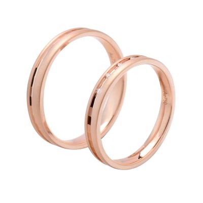 China CLASSIC Fashion Noble Name Personalized Jewelry 18K Gold Plated Sterling Gold Ring for sale