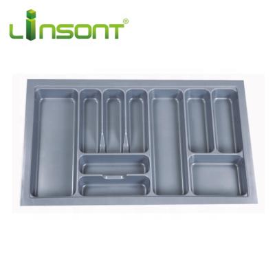 China Environment-protective and pollution-free sanitary materials plastic kitchen cutlery kitchen dish for fork for sale