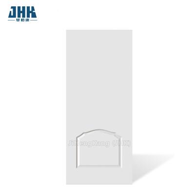 China JHK-009-2 White Primer Smooth White firm door panel hdf moulded door skin White door plank Good quality for sale