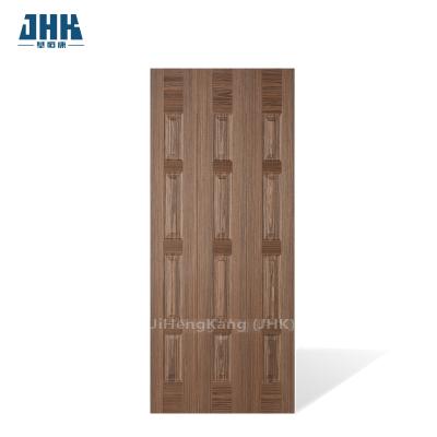 China JHK-013 EV-teak texture Veneer door panel Molded door skin Composite door skin Good quality for sale