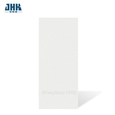 China JHK-F04 White primed wood grain door panels for sale Medium thickness/ MDF door skin moulding for sale