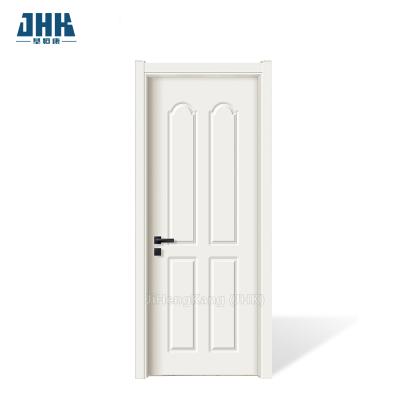 China JHK-P16 PVC wooden door design pvc interior door Hotel Room Door Good quality for sale