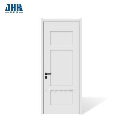 China JHK-SK02-1 White Primer White Primer Smooth Two Panel White Primer Shaker Door interior wooden door Entrance door design Good for sale