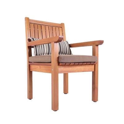 China Modern Design Contemporary Chair Upholstered Wood Fabric Single Sofa Armchair Outdoor Living Room Furniture for sale