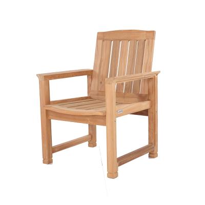 China Teakwood Contemporary Garden Furniture Natural Color Antique Wood Furniture Relax Breaking Chair for sale