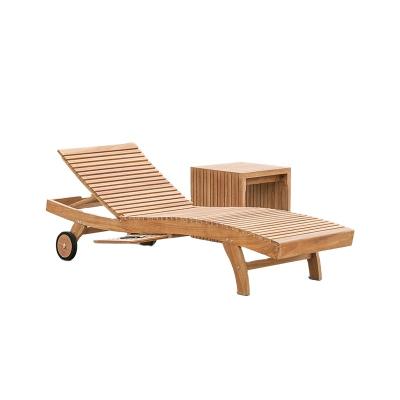 China 2022 New Arrival Contemporary Outdoor Leisure Chair Phuket Rest Lounge Chair With Coffee Table for sale