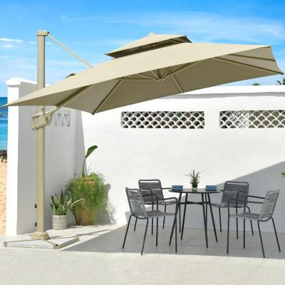 China Contemporary High Quality Outdoor Large Outdoor Garden Furniture Sunproof Roman Umbrella for sale