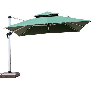 China Contemporary Outdoor Square Square Umbrella Stall Sun Shade Roman Court Umbrella for sale