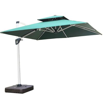 China Contemporary Outdoor Garden Balcony Sun-resisrant Leisure Garden Hanging Heavy Duty Waterproof Roman Umbrella for sale