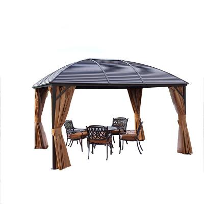 China Contemporary Outdoor European Style Shade-shed Courtyard Santorini Galvanized Plate Dome for sale