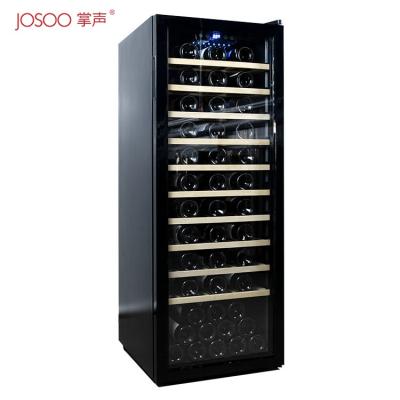 China Commercial 200L single and double cellar zone wine cooler electric dry aged small bottles 105 for sale