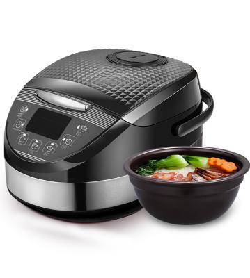 China Household Smart Multi Function Cooker 4L/5L Digital Electric Ceramic Rice Cooker Big 10min Fast Cooking For Claypot for sale