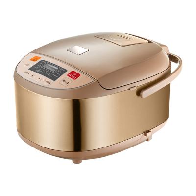 China Household Cooking Appliances 3L Stainless Steel Mini Rice Cooker Camping Multi Function Housing Cooker for sale