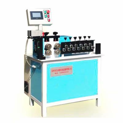 China Straightening flat steel straightening drilling machine copper factory direct flat steel straightening machine cutting machine material for sale