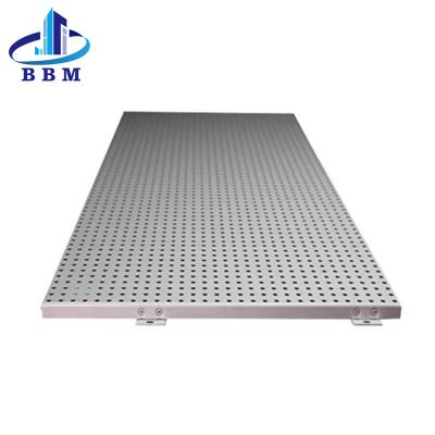 China Modern Skyscraper Perforated Wall Exterior Cladding Ventilated Facades for sale