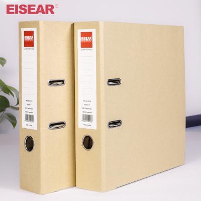 China Good quality customized craft lever arch paper folder with logo printing lamination and anti-rust paper durable meets 