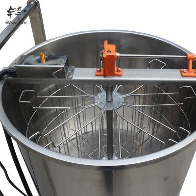 China Separating Bee Honey Extractor Hot Sale Honey Making Machine 6/8 Frame Seamless Stainless Steel Manual/Electric Honey Extractor for sale