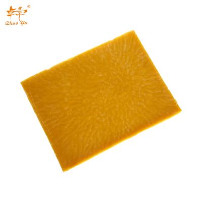 China Wholesale High Quality 100% Organic Natural Beeswax Yellow Food/Cosmetic/Candle Beeswax Pellets Beeswax Block Slab for sale