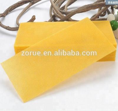 China Beekeeping Wholesale Free Sample Yellow Beeswax Sheet for sale