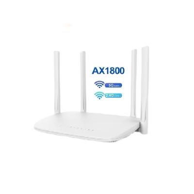 China Cheapest Wireless Wifi 6 Mesh Smart Dual Band Gigabit Wireless Portable Router 1800mbps for sale