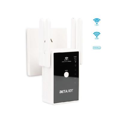 China Wireless Signal Booster Long Range Signal Wifi Repeater 1200mpbs Booster Repeater Amplifier for sale