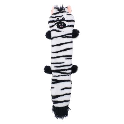 China Custom Viable Zebra Pet Toys Crinkle No Animals Dog Chew Resistance Plush Chew Stuff Toys - Buy Pet Toys for sale