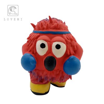 China Good Quality Cartoon Latex Bite Pet Viable High End Interesting Training Toys Dog Squeaky Toy for sale