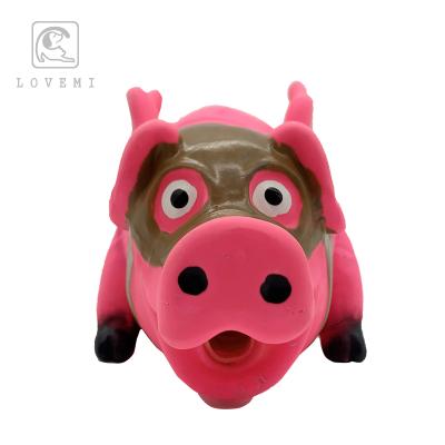 China Viable High End New Style Dog Toy Squeaky Training Playing Funny Natural Bite Latex Dog Toy for sale